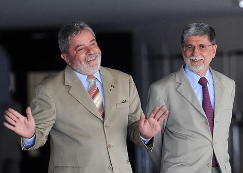 lula e c amorim