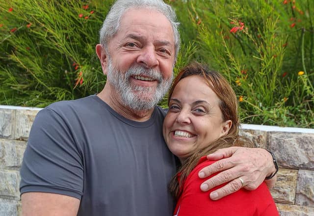 Lula e sua filha Lurian