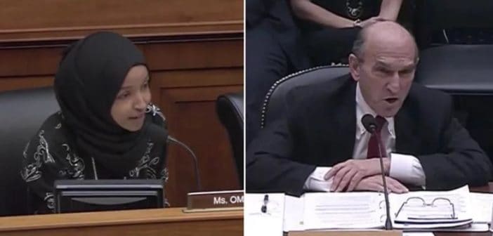 Congressista Omar sabatina o enviado-especial a Venezuela, Elliot Abrams