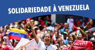 solidariedade à venezuela! pela pal