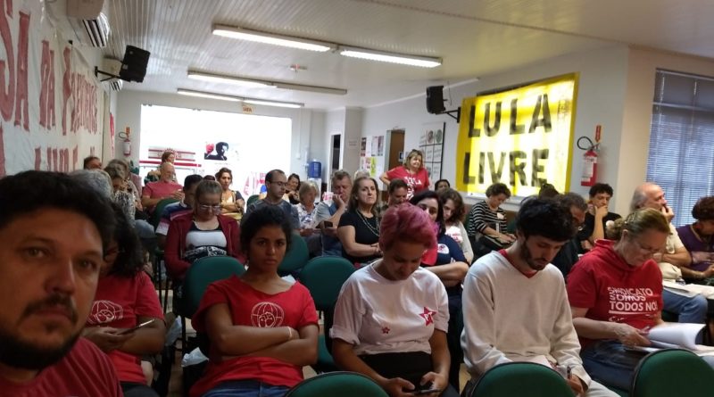 plenário do Encontro Estadual