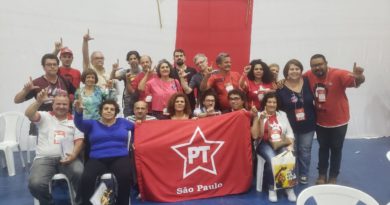 Bancada de delegados do DAP no Congresso dos Zonais de SP