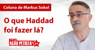 artigo: o que haddad foi fazer lá?