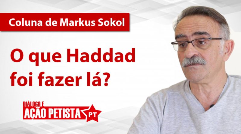 artigo: o que haddad foi fazer lá?