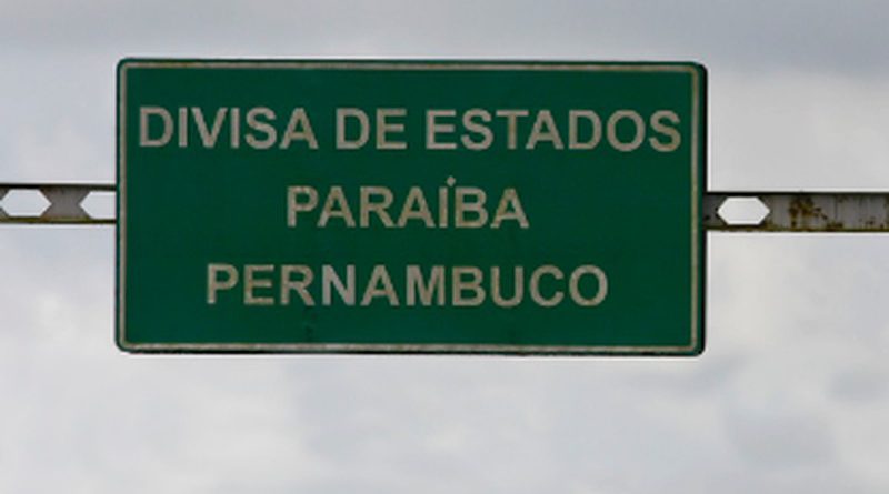 Placa de divisa de Estados