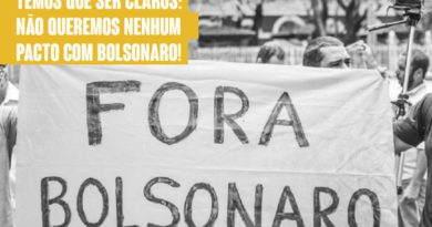 Um sinal de alerta em POA