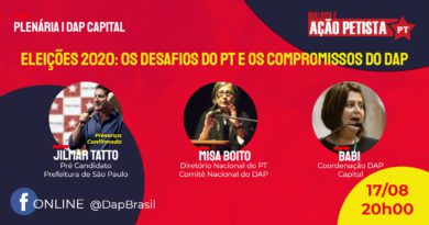plenária dap capital