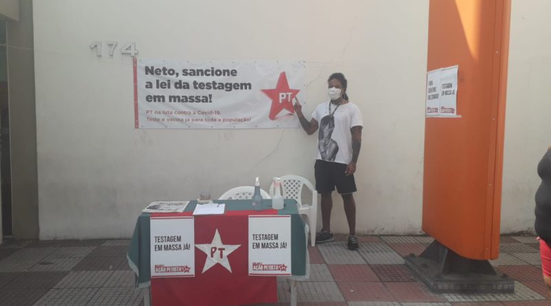 Prefeito Neto, sancione a lei da Testagem!