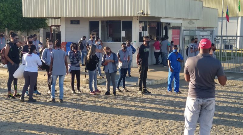 sindicato exige testagem na fabrica