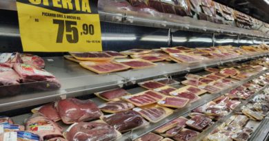Preço carne no supermercado
