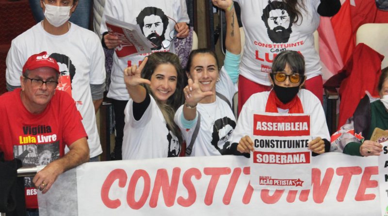 DAP no encontro do PT em Santa Catarina